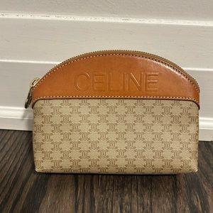 Authentic Celine Cosmetic Bag, Vintage